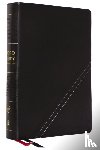 Thomas Nelson - KJV, Word Study Reference Bible, Leathersoft, Black, Red Letter, Comfort Print