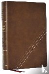 Thomas Nelson - KJV, Word Study Reference Bible, Leathersoft, Brown, Red Letter, Comfort Print