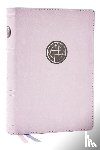 Thomas Nelson - Life in Christ Bible: Discovering, Believing, and Rejoicing in Who God Says You Are (NKJV, Cream Leathersoft, Red Letter, Comfort Print)