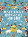 Editors of Chartwell Books - Flora, Fauna, Botanicals, and Bees Sticker, Color & Activity Book