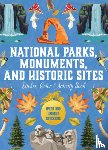Editors of Chartwell Books - National Parks, Monuments, and Historic Sites Sticker, Color & Activity Book