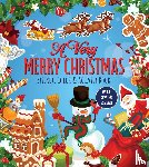 Editors of Chartwell Books - A Very Merry Christmas Sticker, Color & Activity Book