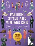 Editors of Chartwell Books - Fashion, Style and Vintage Chic Sticker, Color & Activity Book