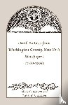 Jackson, Mary S, Jackson, Edward F - Death Notices from Washington County, New York, Newspapers, 1799-1880