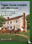 Gish, Agnes Evans - Virginia Taverns, Ordinaries and Coffee Houses