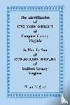 Grant, Robert N - The Identification of 1792 John Wright of Fauquier County, Virginia, as Not the Son of 1792/30 John Wright of Stafford County, Virginia