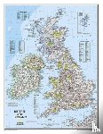 Maps, National Geographic - Britain And Ireland Flat Map