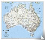Maps, National Geographic - Australia Classic, Tubed