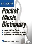 Hal Leonard - The Hal Leonard Pocket Music Dictionary