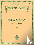 Hal Leonard Corp - Sonata Album for the Piano - Book 1: Schirmer Library of Classics Volume 329 Piano Solo