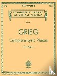 Grieg, Edvard - COMP LYRIC PIECES (CENTENNIAL