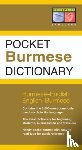 Nolan, Stephen, Lwin, Nyi Nyi - Pocket Burmese Dictionary