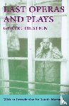 Stein, Gertrude (Levin Gann PA) - Last Operas and Plays