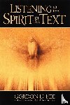 Fee, Gordon D. - Listening to the Spirit in the Text