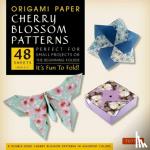  - Origami Paper- Cherry Blossom Patterns Large 8 1/4" 48 sh