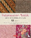  - Indonesian Batik Gift Wrapping Papers - 12 Sheets