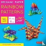 tuttle publishing - Origami paper - rainbow patterns - small