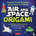 Szinger - Air and Space Origami Kit: Realistic Paper Rockets, Spaceships and More! [Kit with Origami Book, Folding Papers, 185] Stickers] [With Sticker(s)]