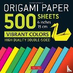  - Origami Paper 500 sheets Vibrant Colors 6" (15 cm)