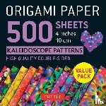  - Origami Paper 500 sheets Kaleidoscope Patterns 4" (10 cm)