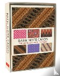Tuttle Studio - Batik Note Cards: 6 Blank Note Cards & Envelopes (4 X 6 Inch Cards in a Box)