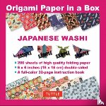 Tuttle Studio - Origami Paper in a Box - Japanese Washi Patterns: 200 Sheets of Tuttle Origami Paper: 6x6 Inch Origami Paper Printed with 12 Different Patterns: 32-Pa