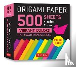 Publishing, Tuttle - Origami Paper 500 sheets Vibrant Colors 4 (10 cm)