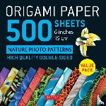  - Origami Paper 500 sheets Nature Photo Patterns 6 (15 cm)