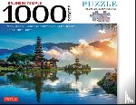 Tuttle Studio - Balinese Temple - 1000 Piece Jigsaw Puzzle: The Sacred Balinese Temple on Lake Bratan, Pura Ulun Danu (Finished Size 29 In. X 20 In.)