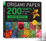  - Origami Paper 200 sheets Nature Photos 8 1/4" (21 cm)