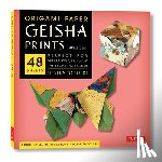  - Origami Paper Geisha Prints 48 Sheets X-Large 8 1/4" (21 cm)