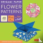  - Origami Paper 6 3/4" (17 cm) Flower Patterns 48 Sheets