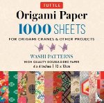  - Origami Paper Washi Patterns 1,000 sheets 4" (10 cm)
