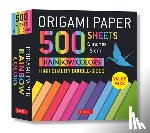  - Origami Paper 500 sheets Rainbow Colors 6" (15 cm)