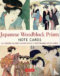 Tuttle Studio - Japanese Woodblock Prints, 16 Note Cards: 16 Different Blank Cards with 17 Patterned Envelopes in a Keepsake Box!