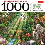  - Asian Rainforest Wildlife - 1000 Piece Jigsaw Puzzle