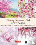  - Cherry Blossom Art 16 Note Cards