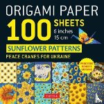  - Origami Paper 100 Sheets Sunflower Patterns 6" (15 cm)