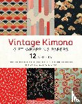  - Vintage Kimono Gift Wrapping Papers - 12 sheets