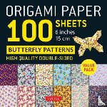  - Origami Paper 100 Sheets Butterfly Patterns 6" (15 cm)
