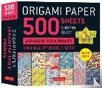  - Origami Paper 500 sheets Japanese Folk Prints 6" (15 cm)