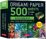  - Origami Paper 500 sheets Succulents 6" (15 cm)