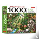 Huynh - Asian Rainforest Wildlife - 1000 Piece Jigsaw Puzzle: Finished Size 29 in X 20 Inch (74 X 51 CM)