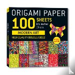  - Origami Paper 100 sheets Modern Art 8 1/4"