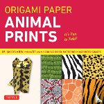  - Origami Paper - Animal Prints - 8 1/4" - 49 Sheets