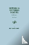Boddie, Mrs John Bennett - Historical Southern Families. in 23 Volumes. Volume V