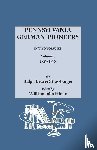 Strassburger, Ralph Beaver - Pennsylvania German Pioneers. A Publication of the Original Lists of Arrivals in the Port of Philadelphia from 1727 to 1808. In Two Volumes. Volume I