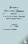 New England - Genealogies of Mayflower Families from The New England Historical and Genealogical Regisster. In Three Volumes. Volume III