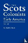 Dobson, David - Original Scot Colonists of Early America, 1612-1783