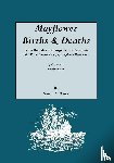 Roser, Susan E. - Mayflower Births & Deaths, from the Files of George Ernest Bowman at the Massachusetts Society of Mayflower Descendants. Volume I, Families A-F. Indexed
